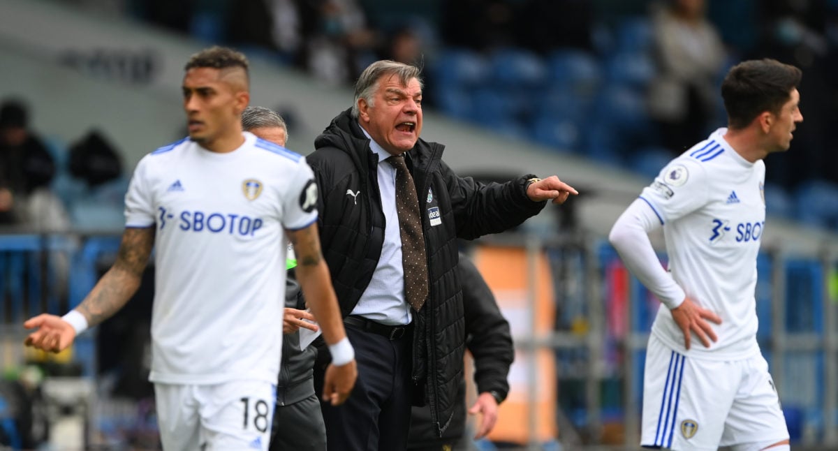 'No disrespect': Sam Allardyce admits he doesn't know if he'll ever pick 'brilliant' Leeds player