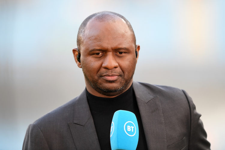 What Patrick Vieira has said about Ilkay Gundogan amid Arsenal links