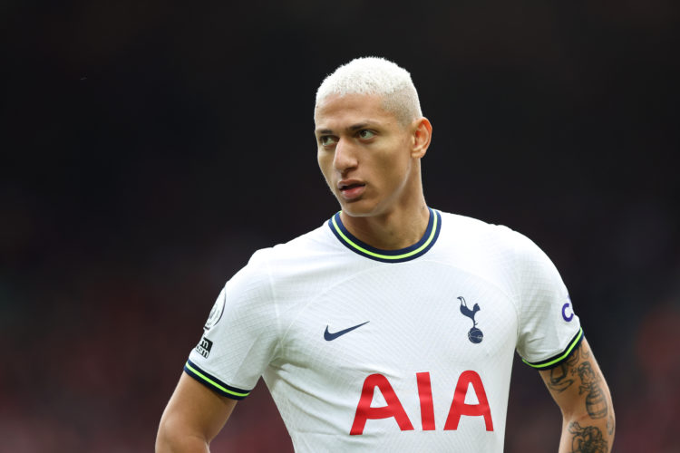 Richarlison breaks silence on Instagram after scoring for Tottenham against Liverpool