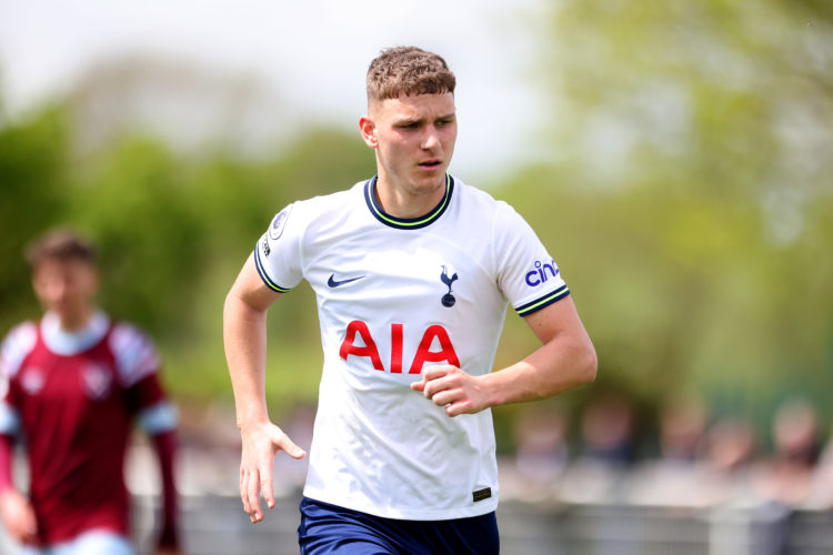 £60m Tottenham player spotted watching their U21 side yesterday