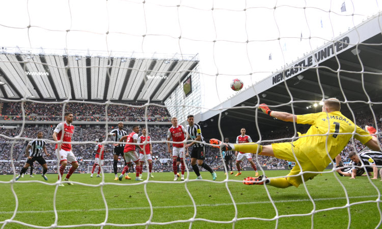 Eddie Howe admits he was impressed by £30m Arsenal player against Newcastle yesterday