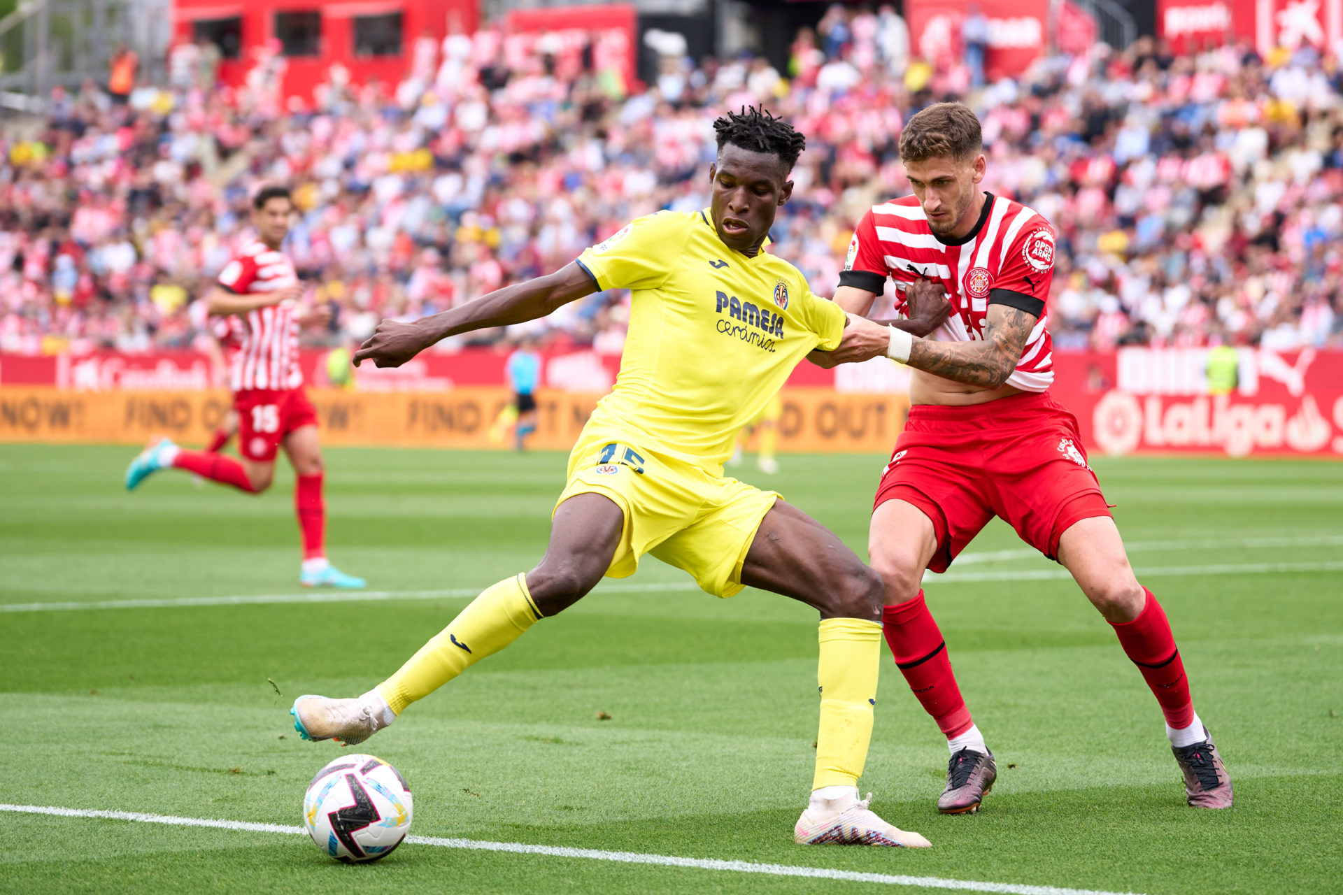 Girona FC v Villarreal CF - LaLiga Santander