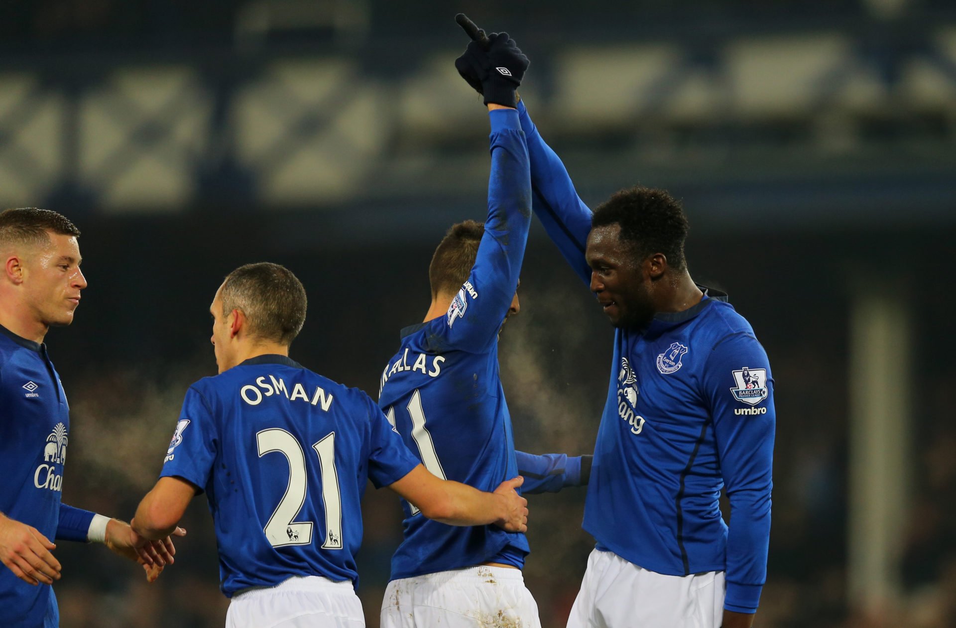 SOCCER : Barclays Premier League - Everton v Hull City