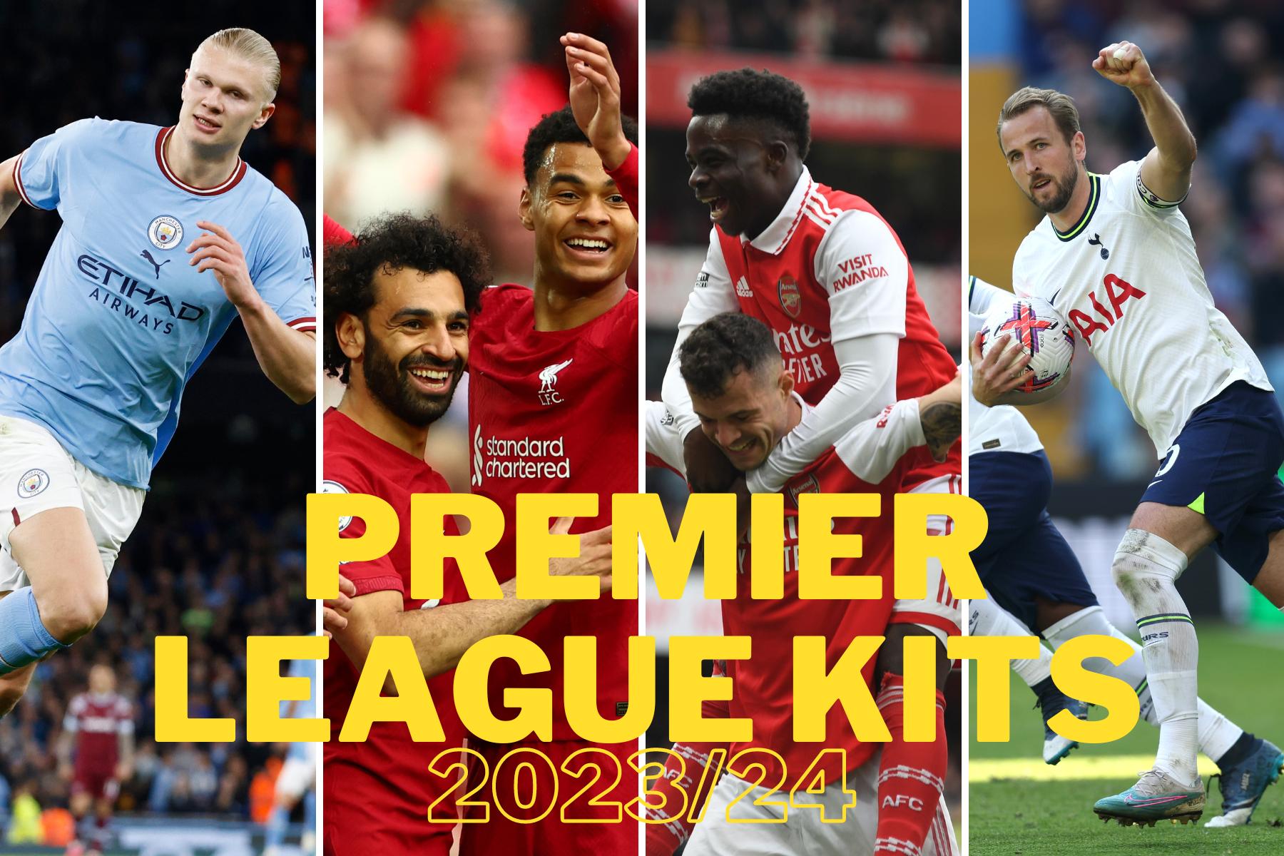 New threads: Premier League and top European club kits for the 2023/24  season