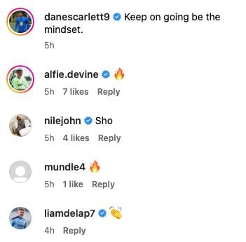 Alfie Devine impressed with Tottenham Hotspur teammate Dane Scarlett