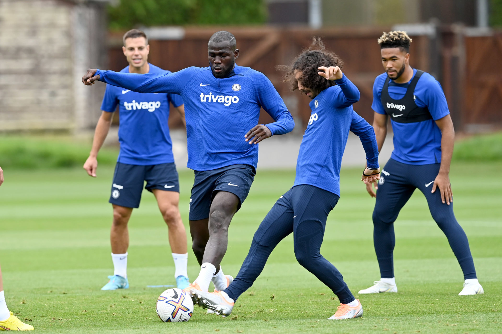 Chelsea Training Session and Press Conference
