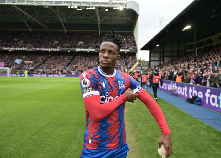 Sky journalist shares update on future of Crystal Palace star Wilfried Zaha