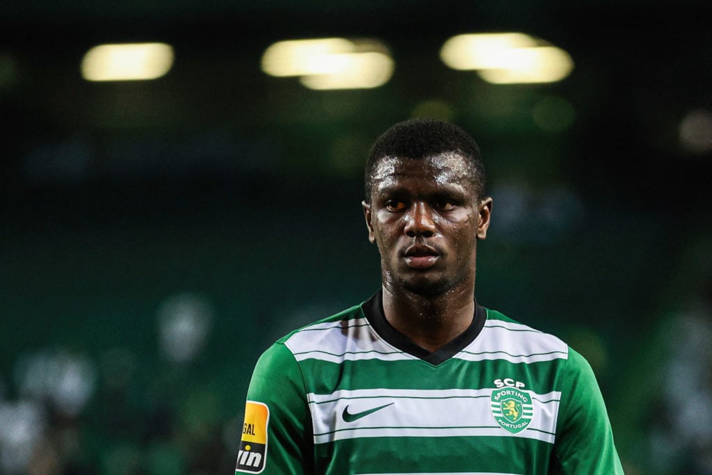 Ousmane Diomande of Sporting CP seen during the Liga