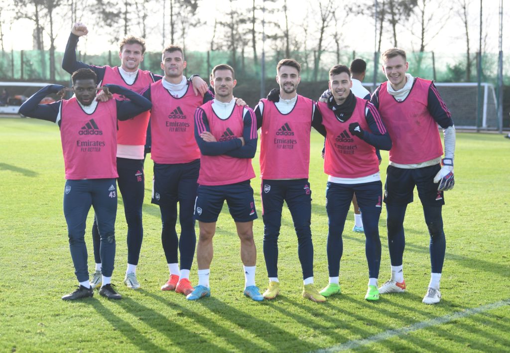 Arsenal Training Session