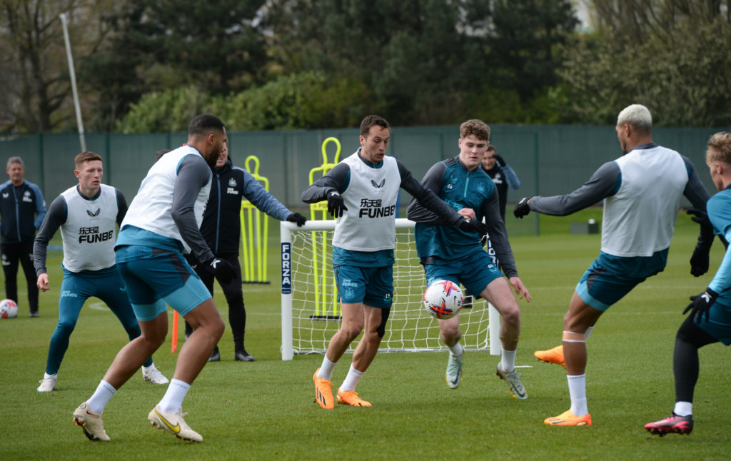 Newcastle United Training Session