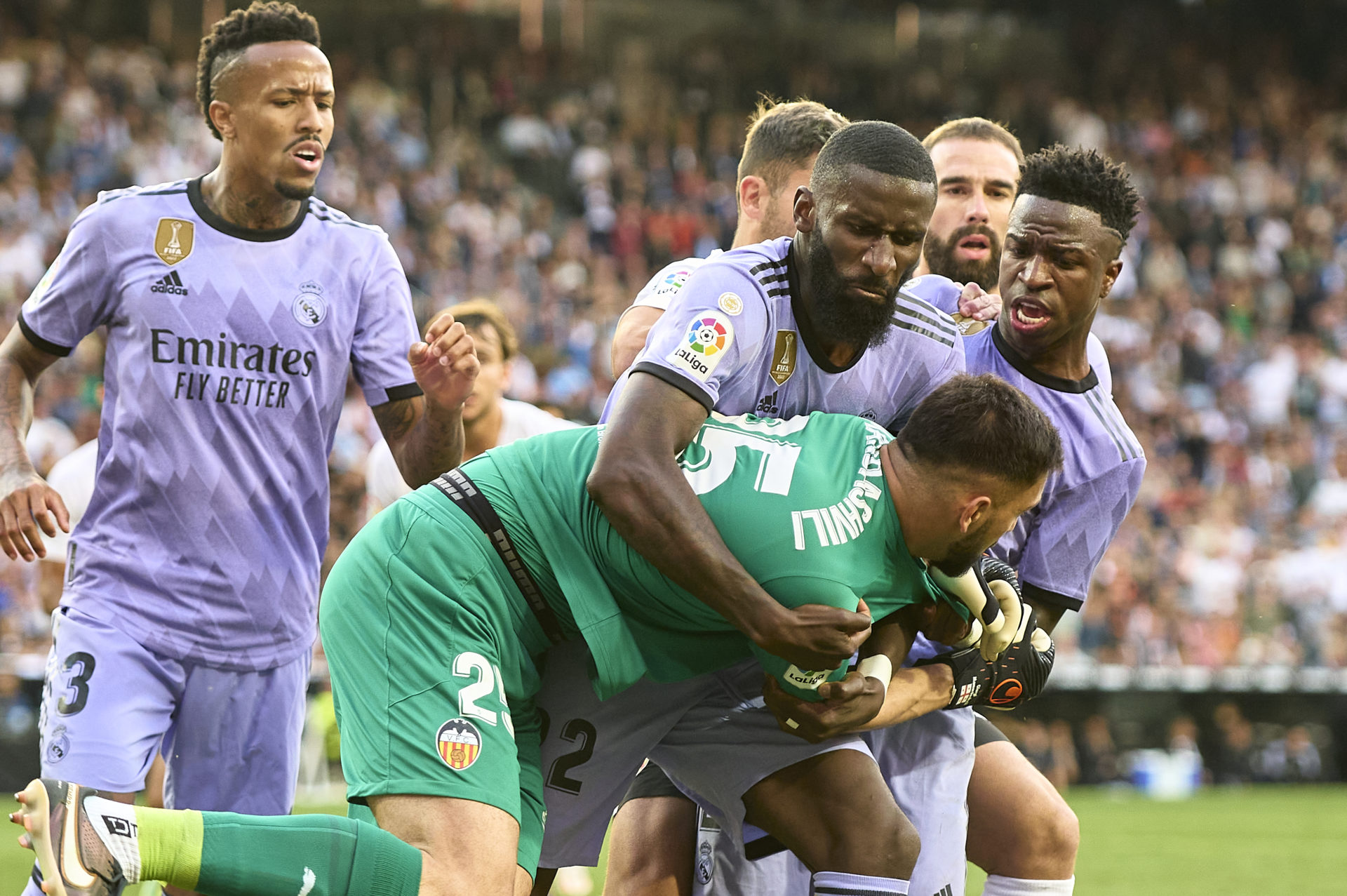 Valencia CF v Real Madrid CF - LaLiga Santander
