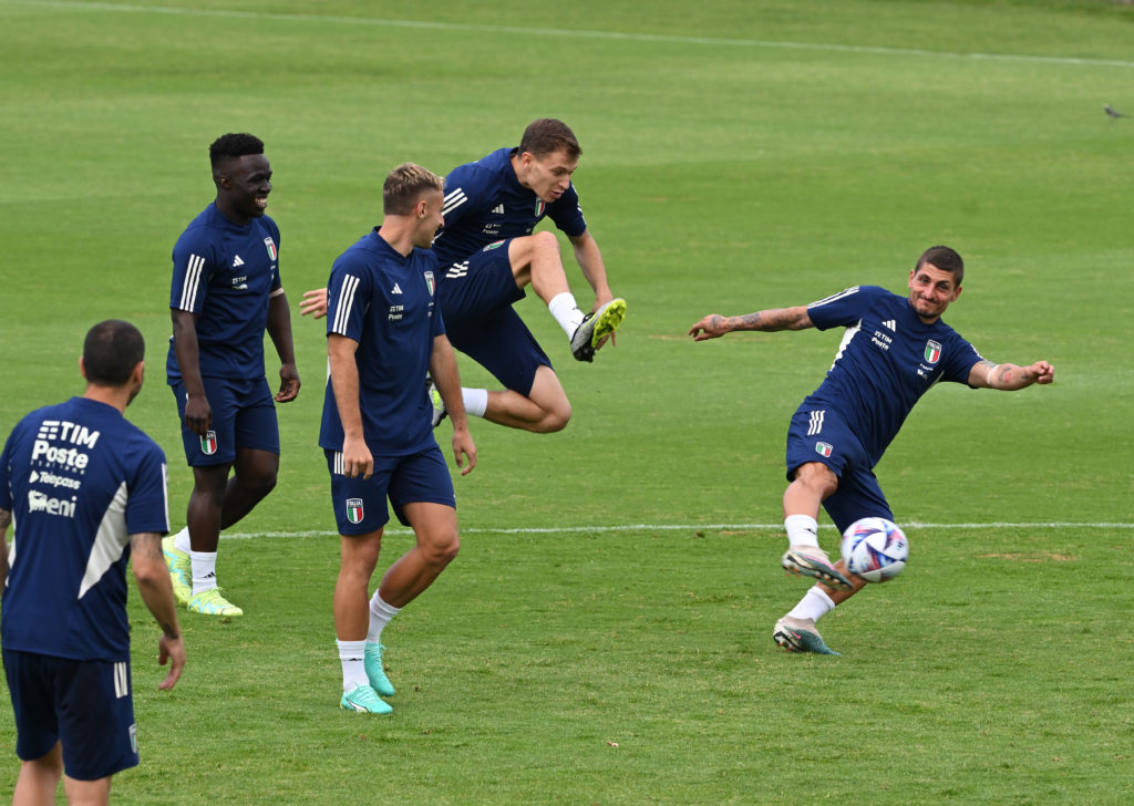 Italy Training Session & Press Conference