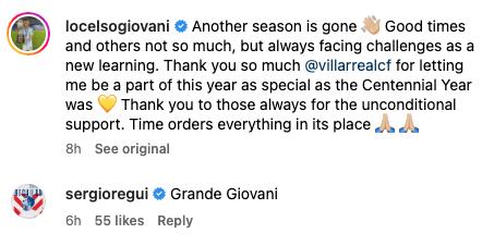 Sergio Reguilon sends message to Tottenham teammate Giovani Lo Celso