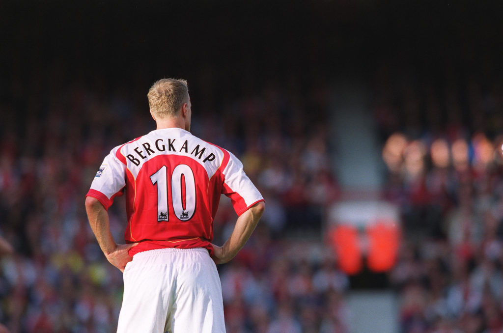Arsene Wenger Dennis Bergkamp Martin Odegaard