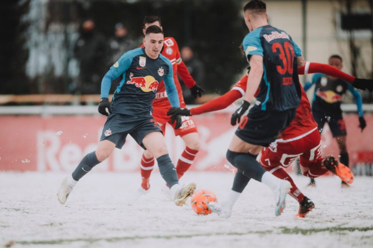 Photo by Andreas Schaad - FC Red Bull Salzburg/FC Red Bull Salzburg via Getty Images
