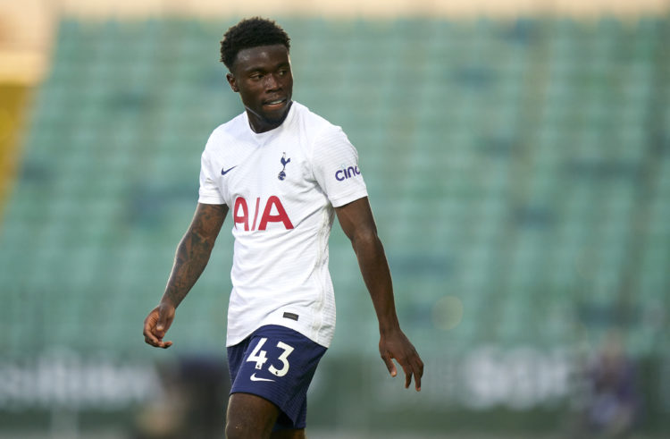 20-year-old Tottenham youngster put into first-team training by Ange Postecoglou, coaches sound impressed