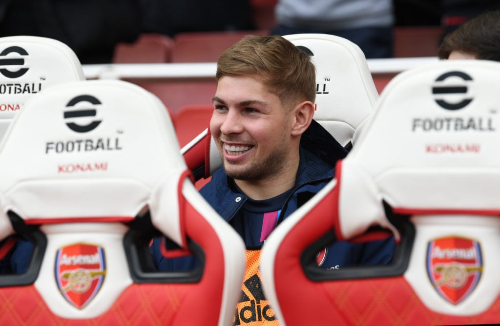 Mikel Arteta Emile Smith Rowe