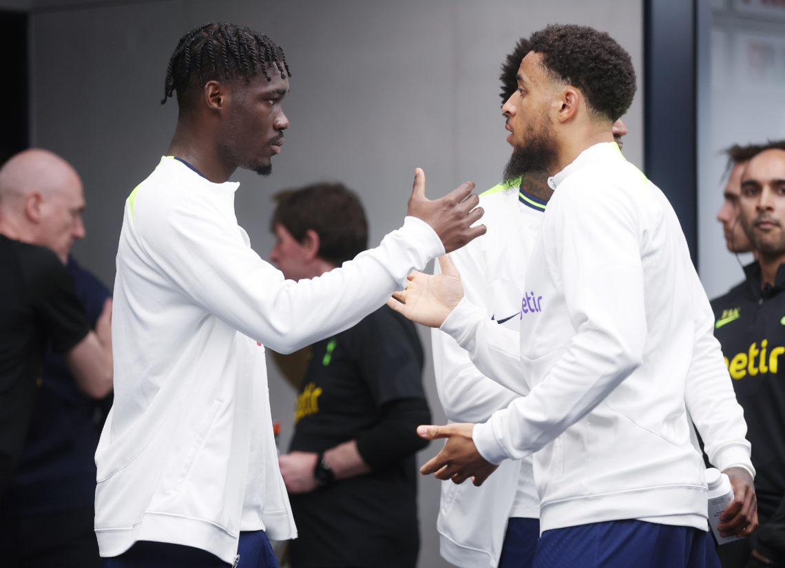 Tottenham's Yves Bissouma now sends message to Arnaut Danjuma on Instagram after he signs for Everton