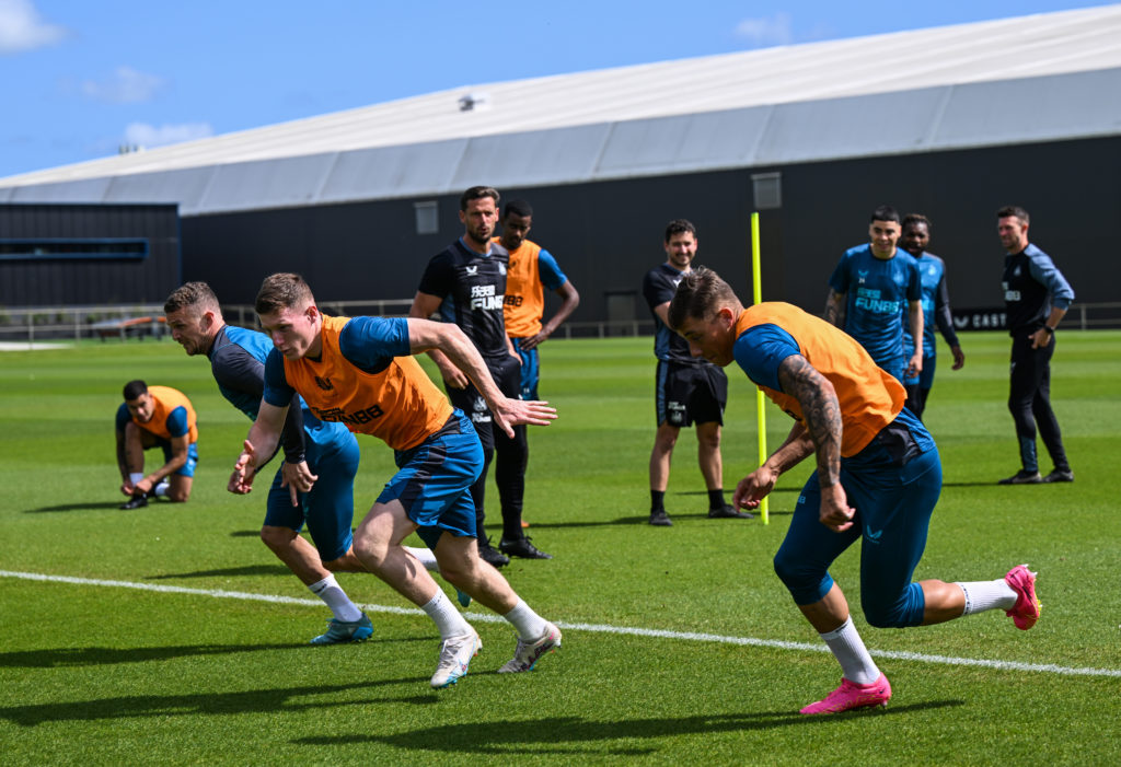 Newcastle United Training Session