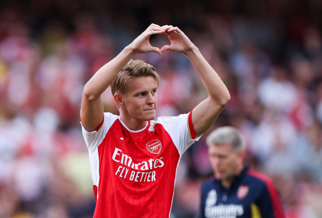 Declan Rice Martin Odegaard