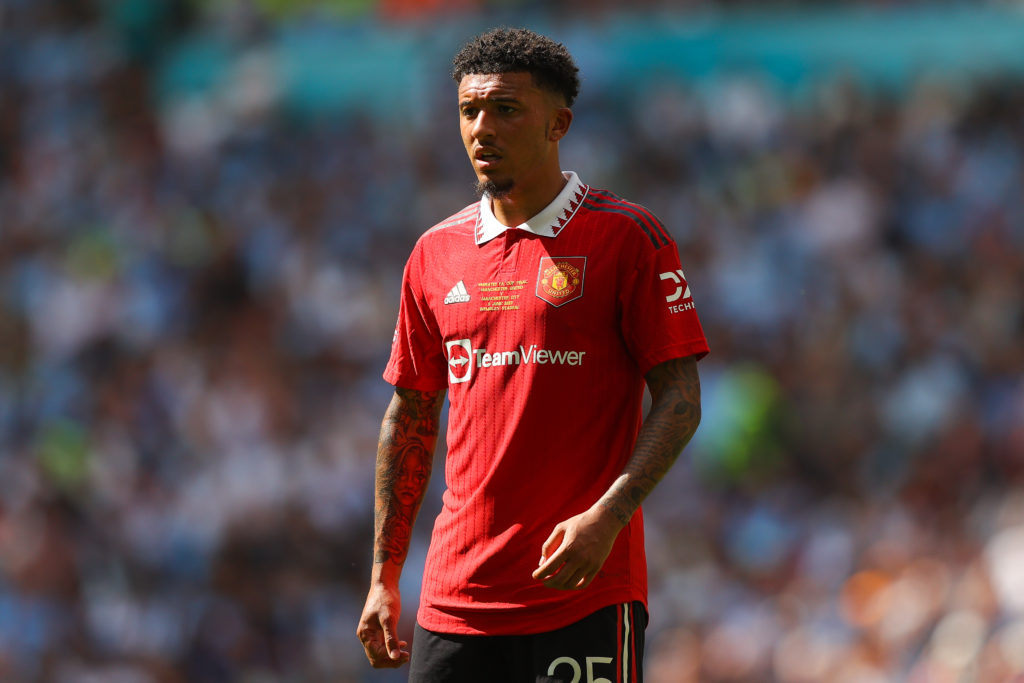 Jadon Sancho Manchester United Dean Saunders