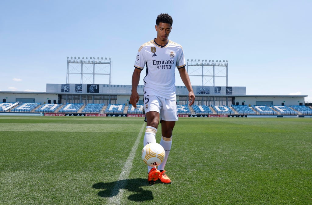 Real Madrid Unveil New Signing Jude Bellingham