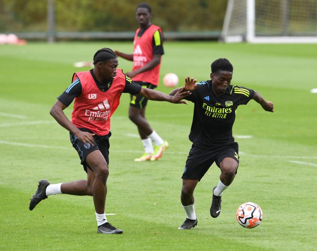 Arsenal U21 Training Session