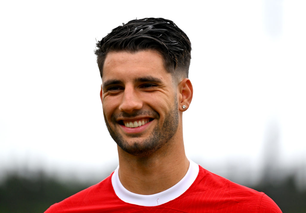 Liverpool Unveil New Signing Dominik Szoboszlai