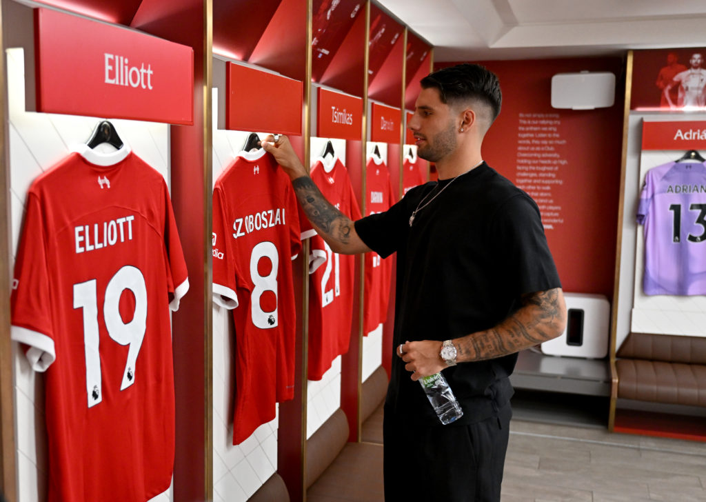 Liverpool Unveil New Signing Dominik Szoboszlai