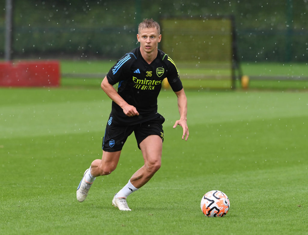 Mikel Arteta Oleksandr Zinchenko