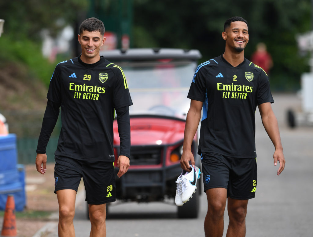 Arsenal Pre-Season Training Session