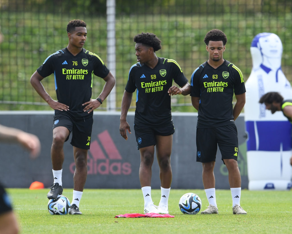 Arsenal Training Session