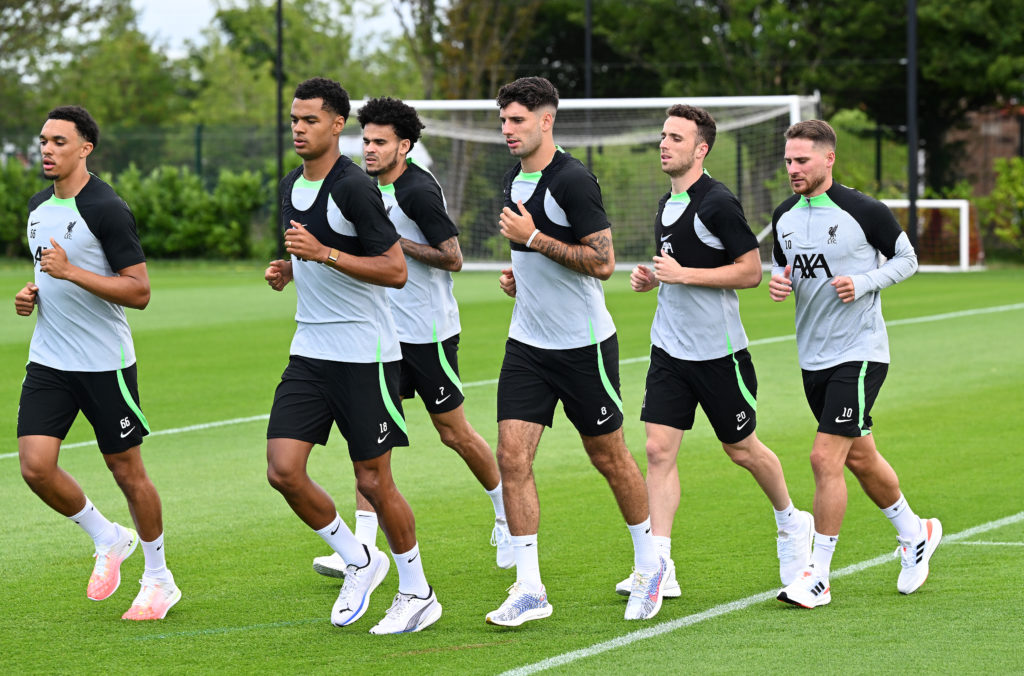 Liverpool Pre-Season Training Session