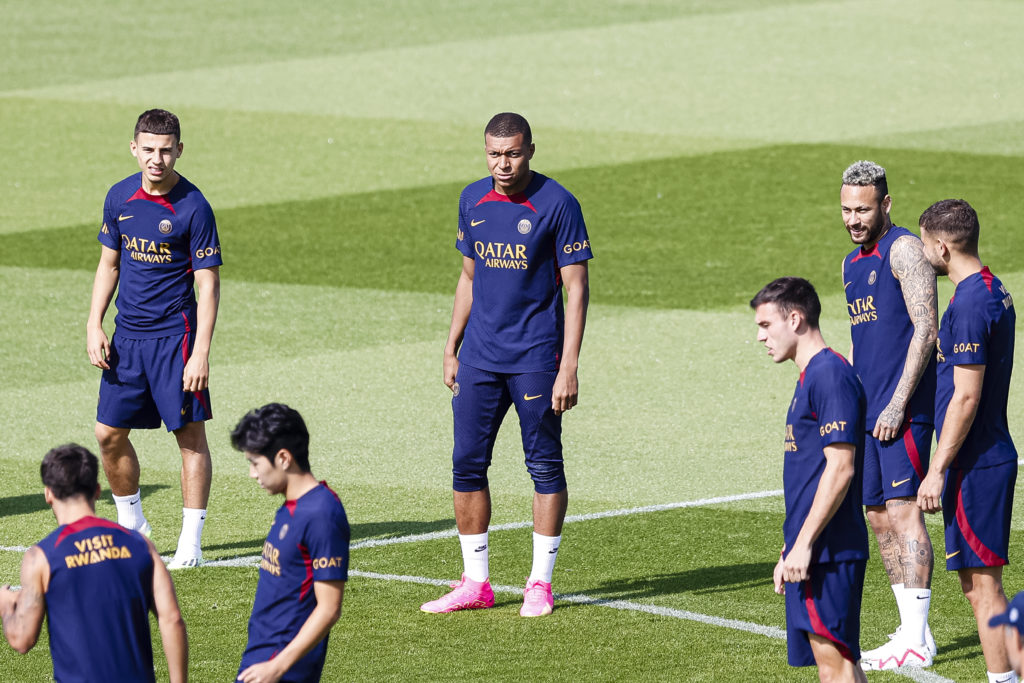 Paris Saint-Germain Training Session