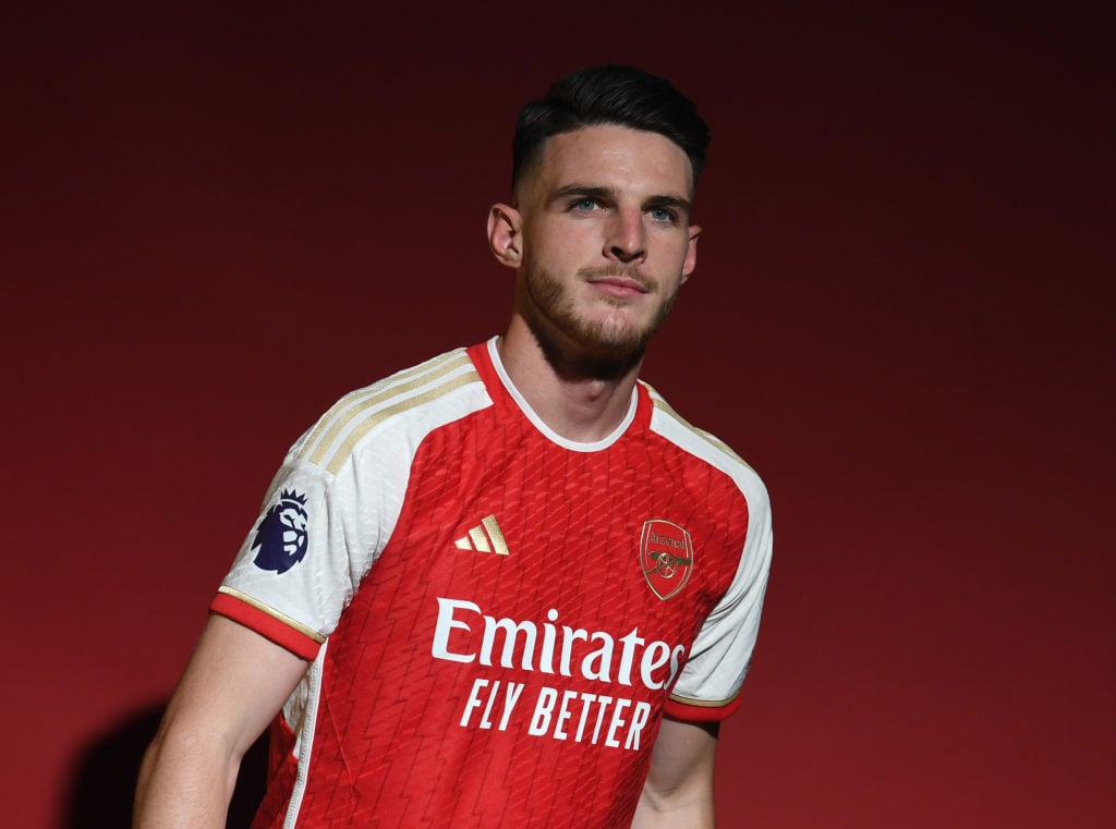Arsenal Unveil New Signing Declan Rice