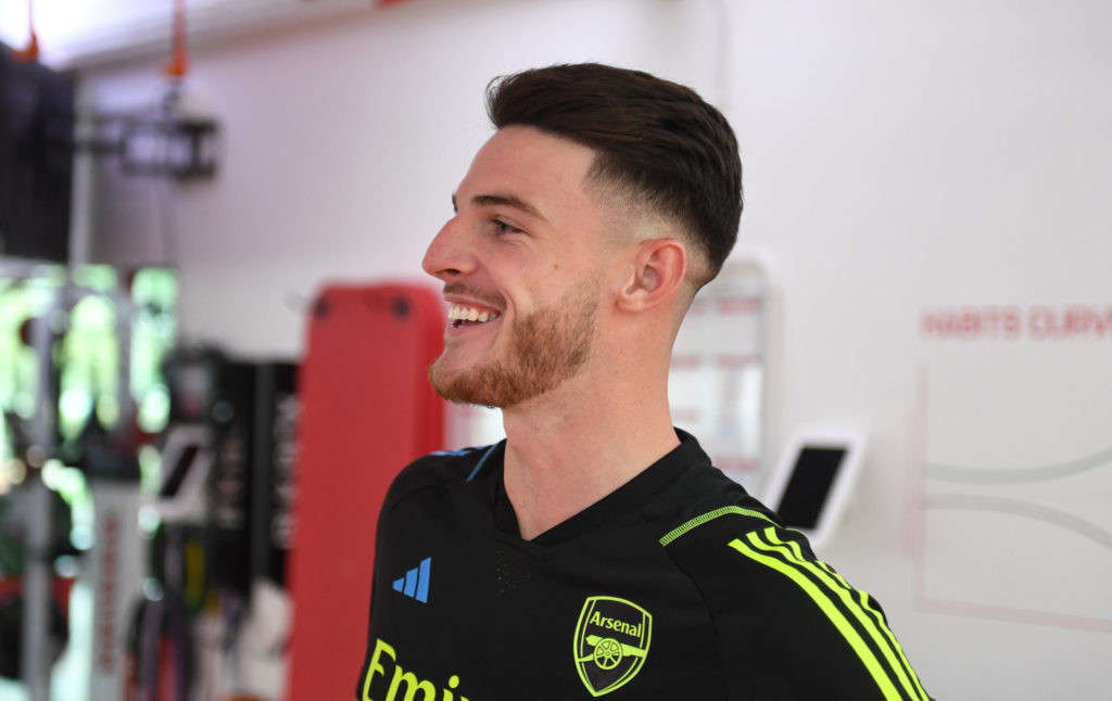 Arsenal are reportedly keen to sign Ivan Toney in January, and Declan Rice appears to be a big fan of the Brentford striker.