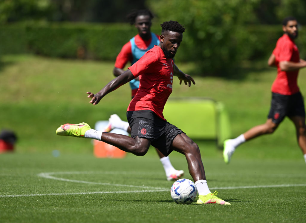 AC Milan Training Session & Press Conference