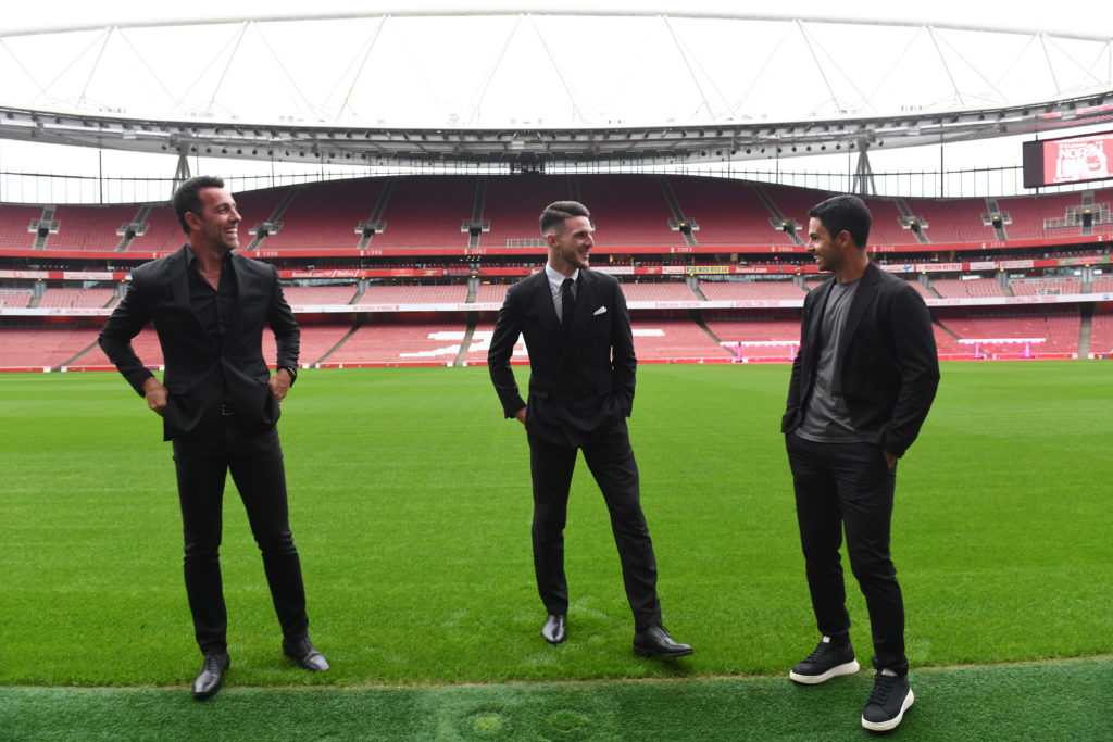 Arsenal Unveil New Signing Declan Rice