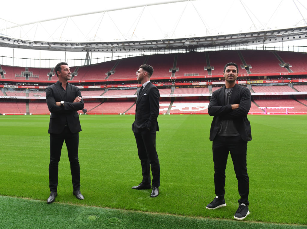 Arsenal Unveil New Signing Declan Rice