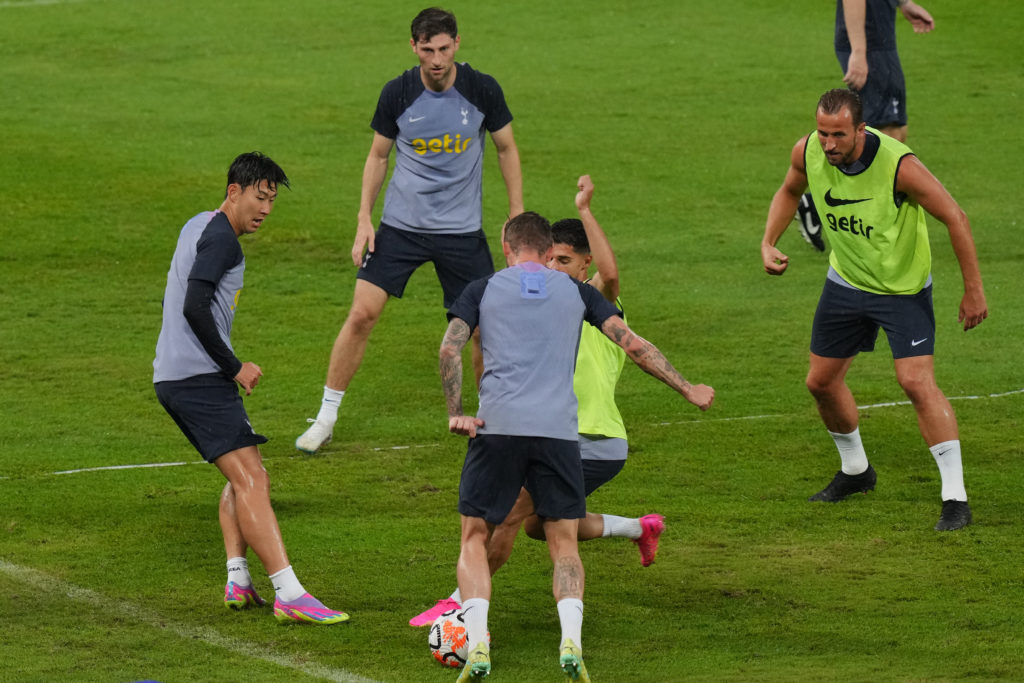 Tottenham Hotspur In Training Session, Pre-Season Match In Bangkok