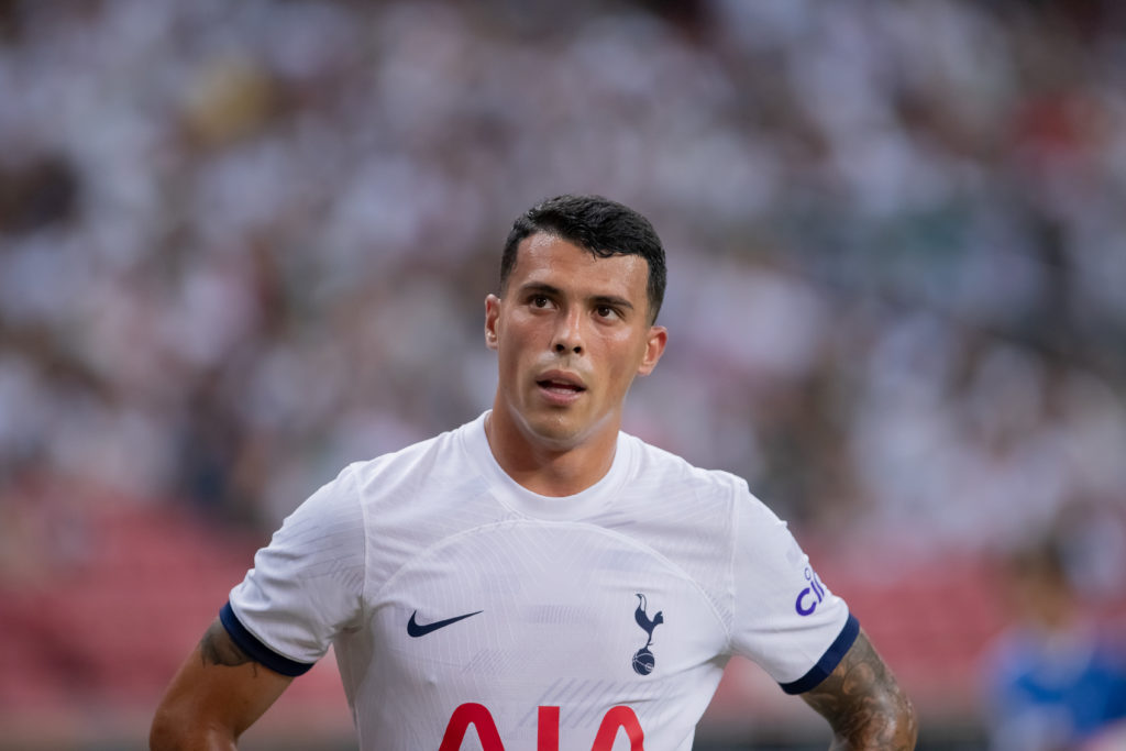 Pedro Porro Cristian Romero Tottenham