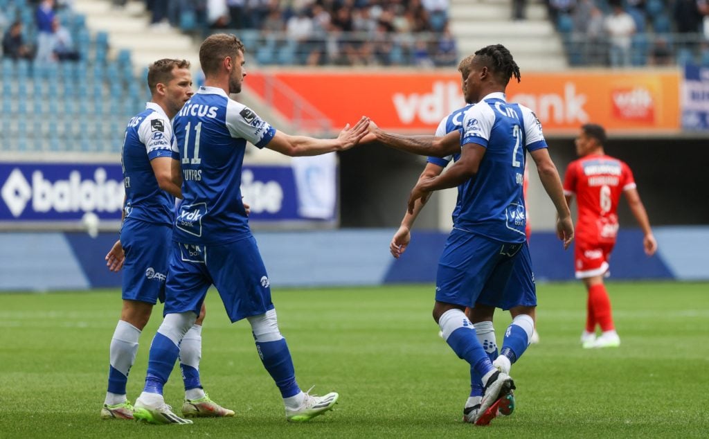 SOCCER JPL DAY 1 KAA GENT VS KV KORTRIJK