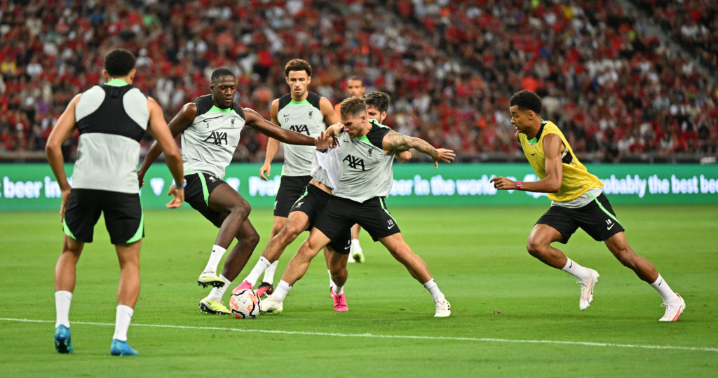 Liverpool Pre-Season Training Session