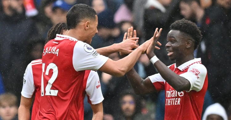 Bukayo Saka and William Saliba now react to news coming out of Arsenal