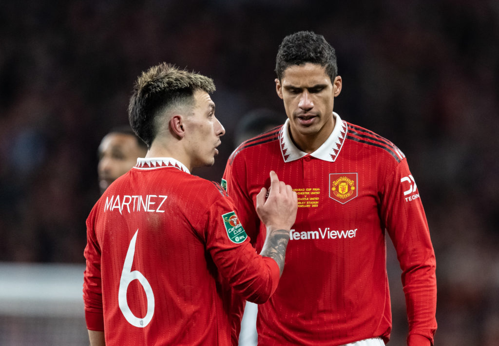Raphael Varane Manchester United Erik ten Hag