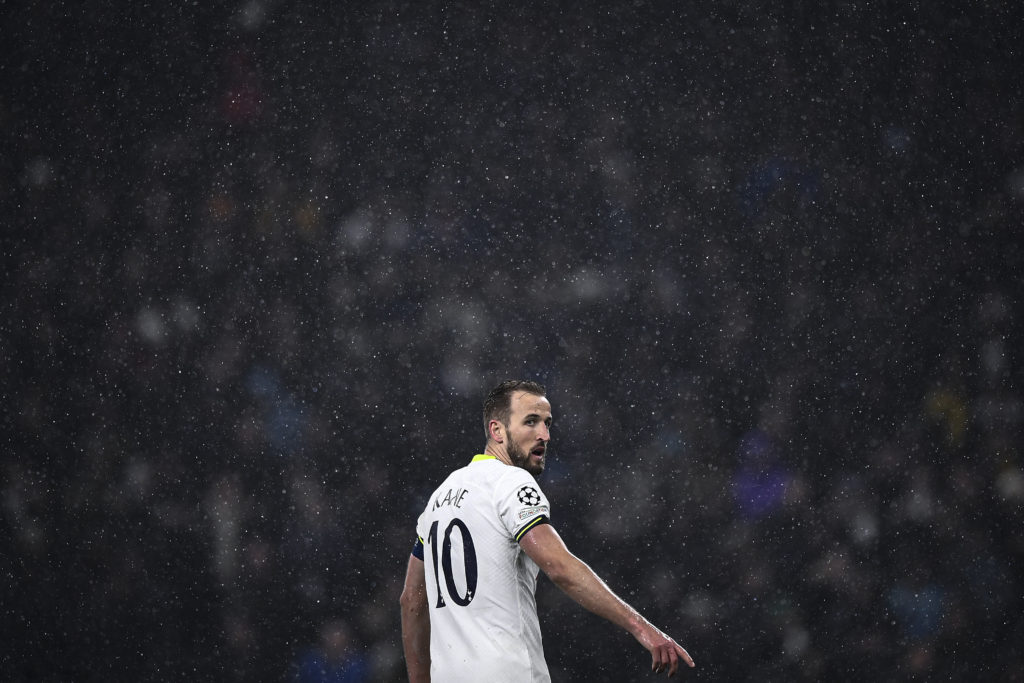 Harry Kane of Tottenham Hotspur FC gestures during the UEFA
