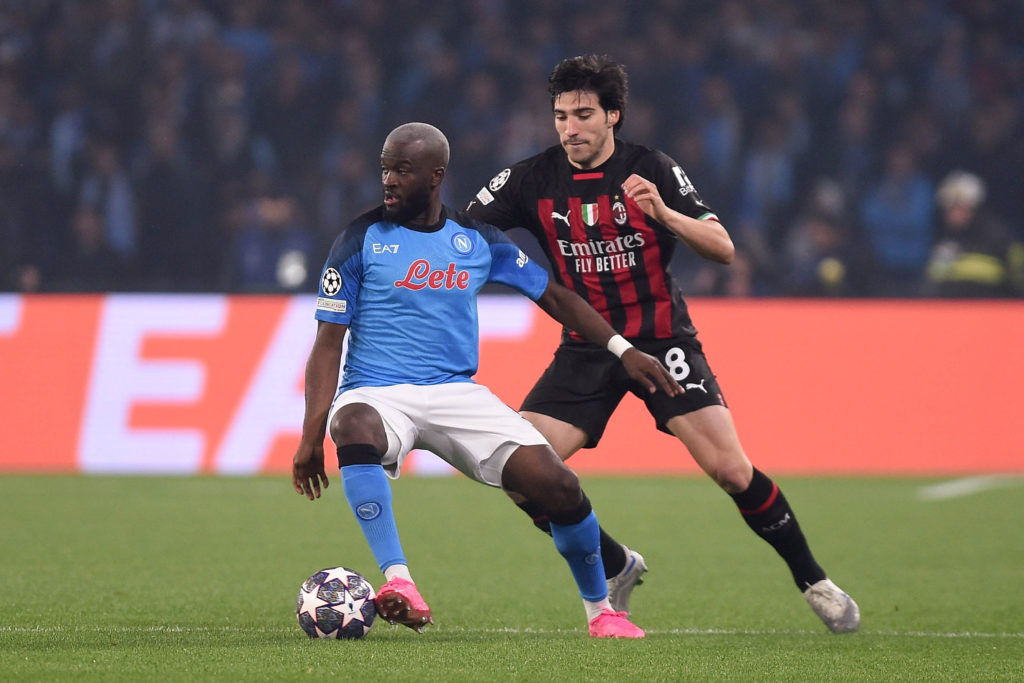 SSC Napoli v AC Milan: Quarterfinal Second Leg - UEFA Champions League
