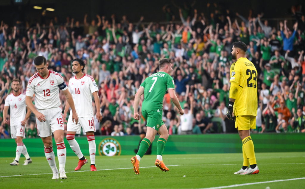 Republic of Ireland v Gibraltar - UEFA EURO 2024 Championship Qualifier
