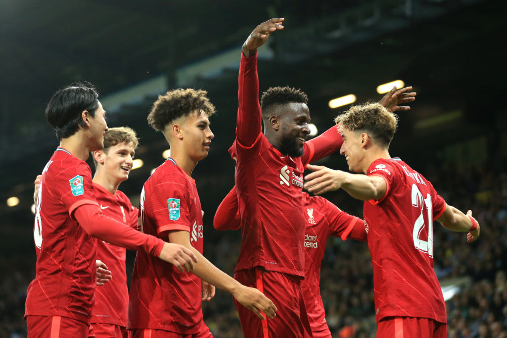Norwich City v Liverpool - Carabao Cup Third Round