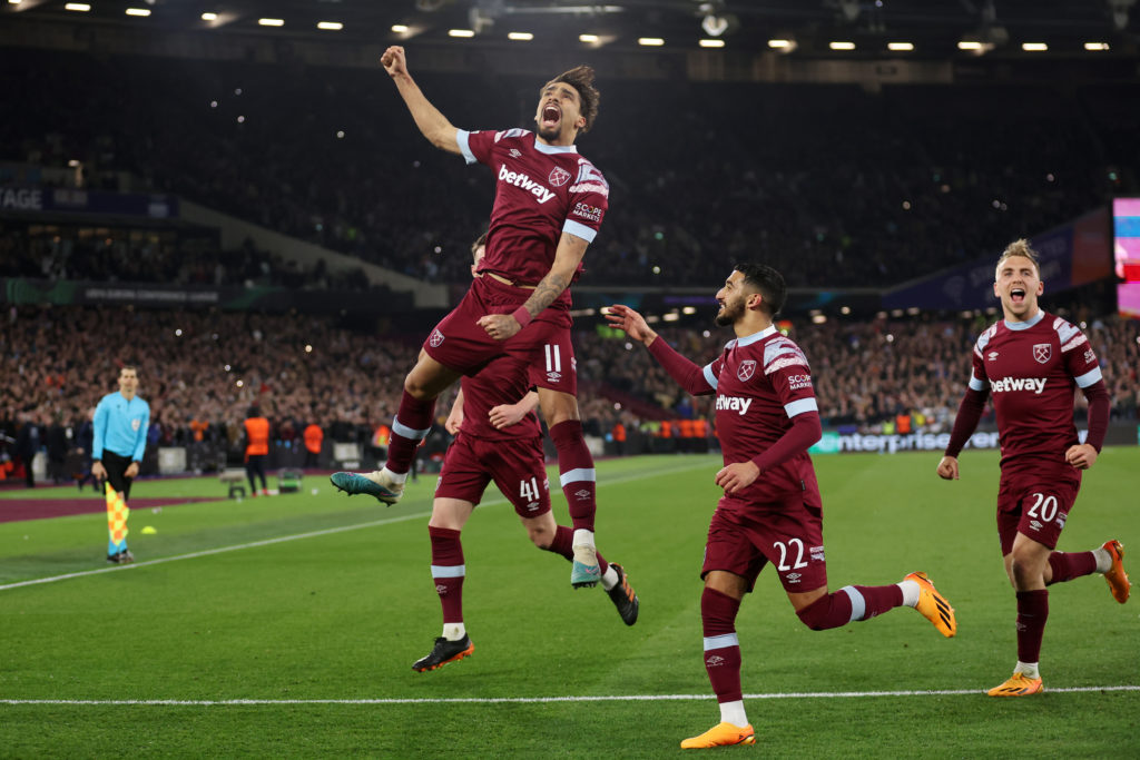 West Ham United v KAA Gent: Quarterfinal Second Leg - UEFA Europa Conference League